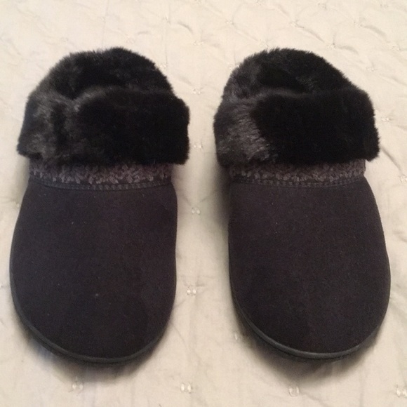 Isotoner Mule Slip On House Slippers Size 9.5-10